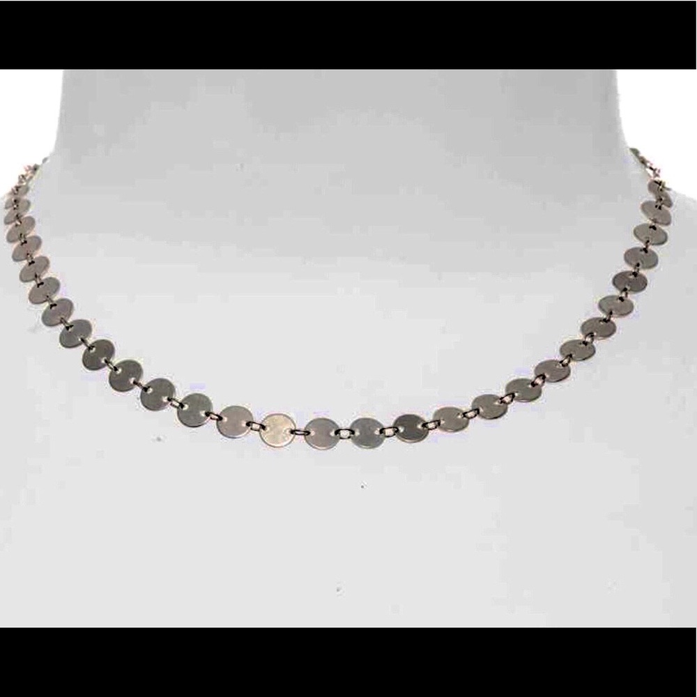 Madewell Disc Chain Necklace NWT - Picture 2 of 4